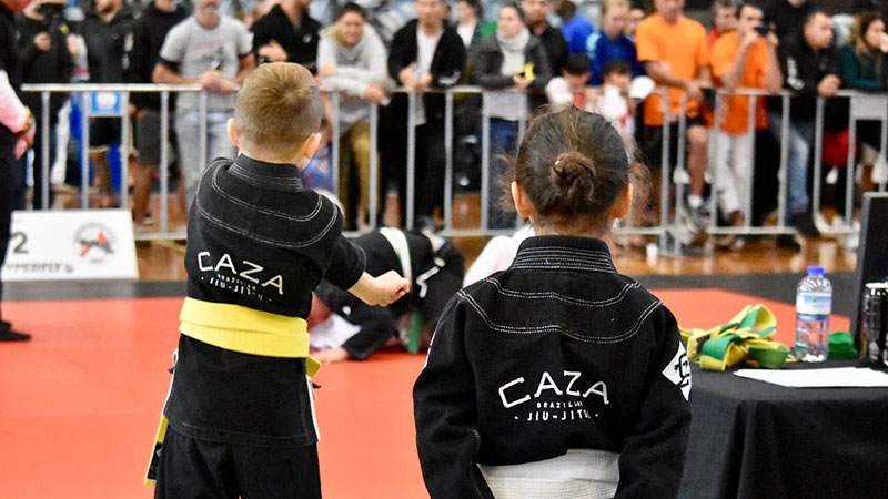 CAZA BJJ Kids at the 2018 QLD State Titles