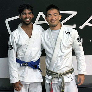 Sunil Rajput Blue Belt