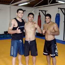 Robert Drysdale, Yoshi Hasegawa & André Galvão