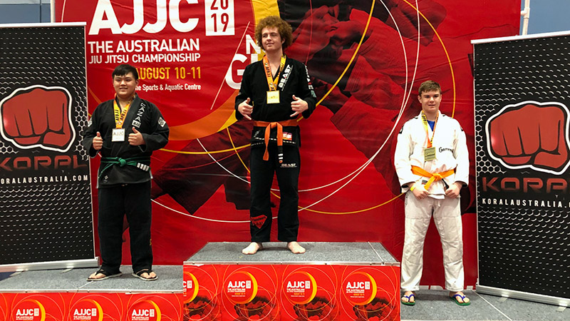 Jayden At The 2019 Australian BJJ National Championship