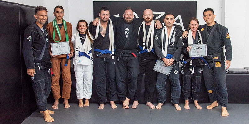 New CAZA BJJ Blue Belts