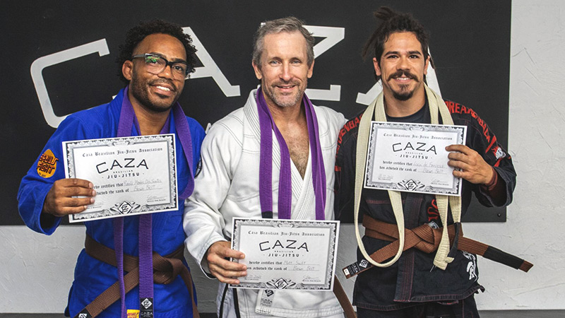 CAZA BJJ Noosa Grading Day December 2021 Brown Belts