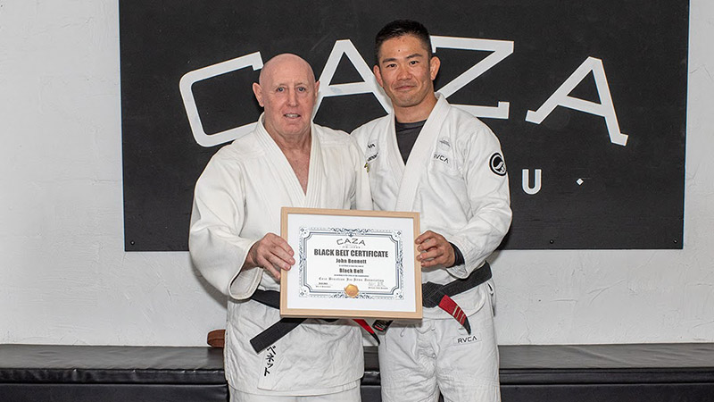 Promoted to Black Belt