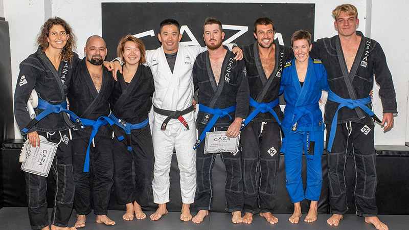 Promoted to Blue Belt